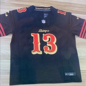 😘Brock Purdy Black Jersey Vapor Stitched❤️